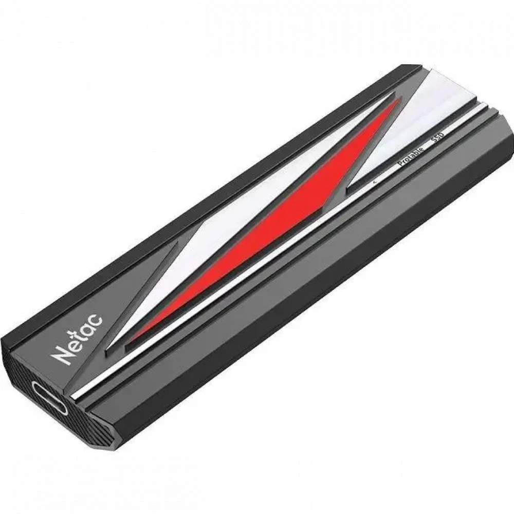Внешние накопители Netac ZX20L NT01ZX20L-001T-32BK 1 ТБ, Разъём USB Type-C