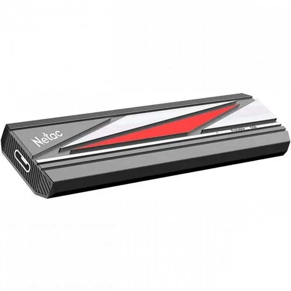 Внешние накопители Netac ZX20L NT01ZX20L-001T-32BK 1 ТБ, Разъём USB Type-C