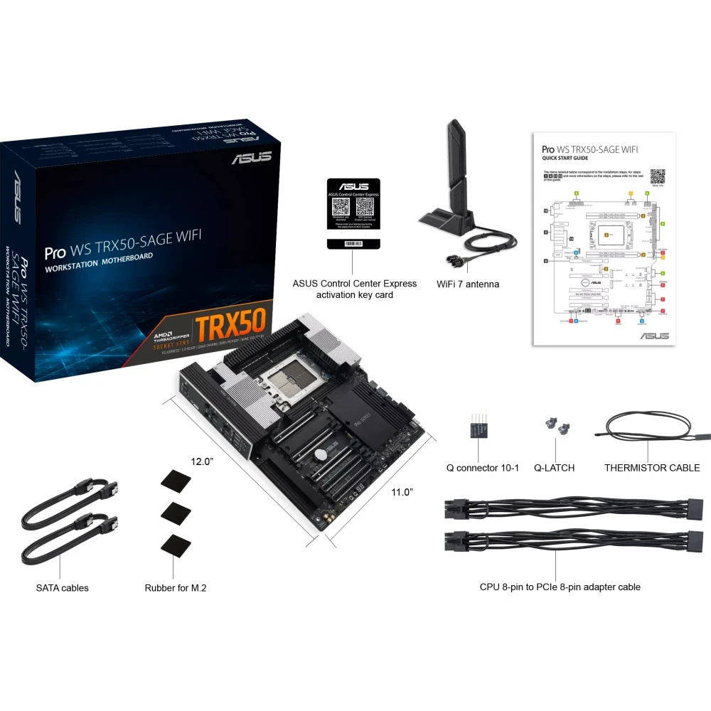 Материнская плата Asus PRO WS TRX50-SAGE WIFI AMD sTR5