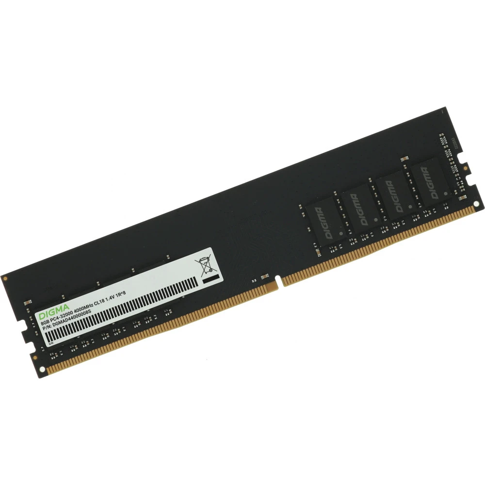 ОЗУ Digma DGMAD44000008S DIMM, DDR4, 8 Гб, 4000 МГц