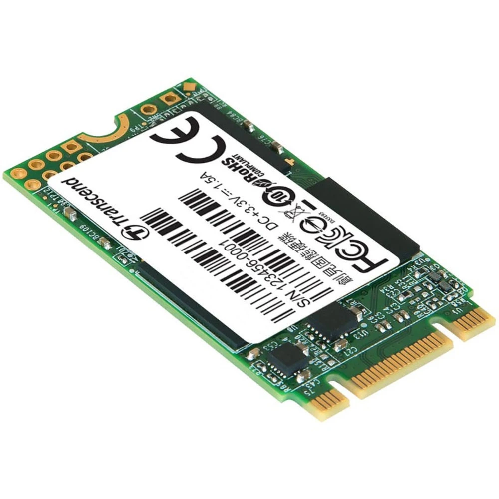 Жесткий диск Transcend 120GB, M.2 2242 SSD, SATA3, 3D TLC TS120GMTS420S SSD (твердотельные), 120 ГБ, M.2, SATA