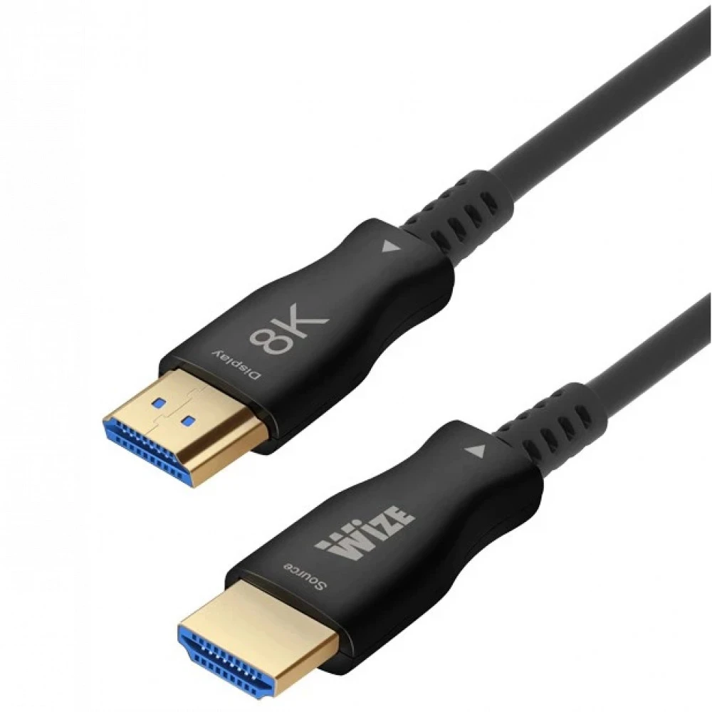 Кабель интерфейсный Wize AOC-8K-HM-HM-100M