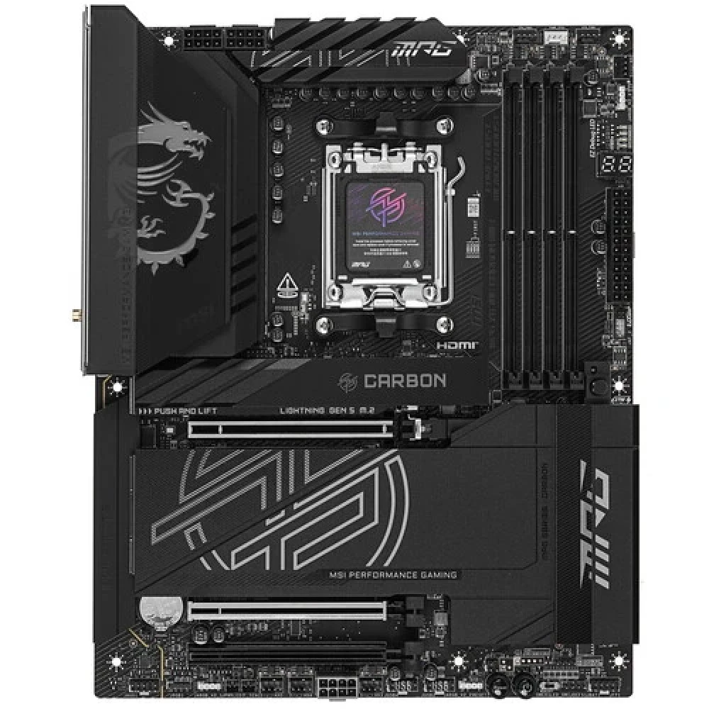 Материнская плата MSI MPG X870E CARBON WIFI ATX, AMD AM5