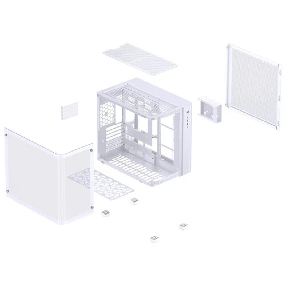 Корпус Jonsbo TK-3 White Mid-Tower