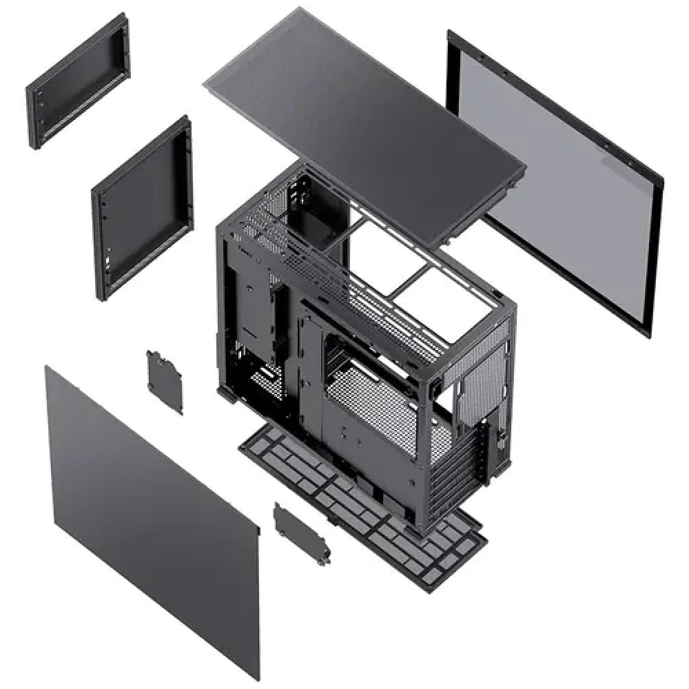 Корпус Jonsbo D41 STD Black Mid-Tower