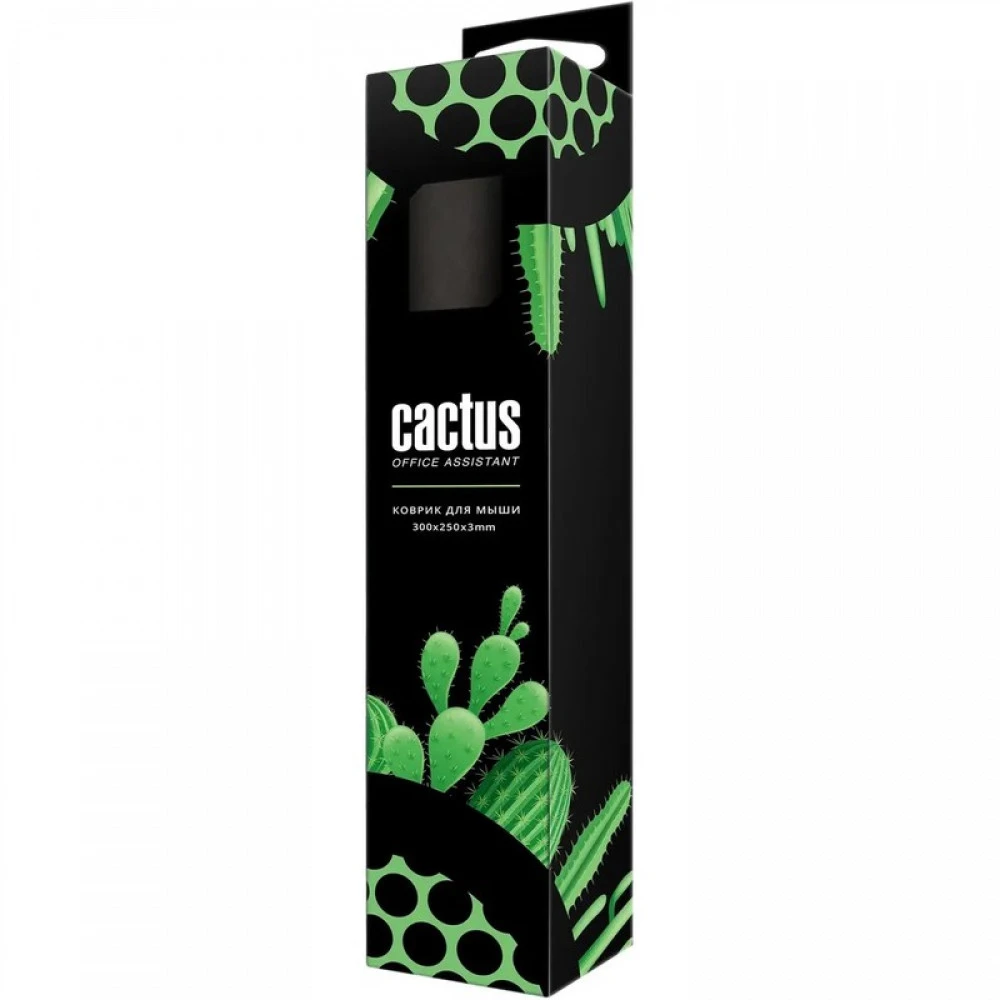 Коврик для мышки Cactus Black Mesh 300x250x3мм CS-MPC-D02M