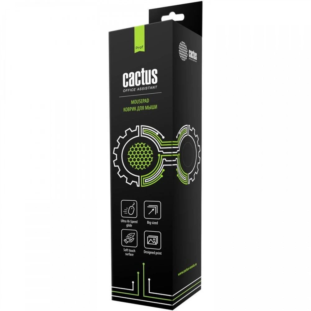 Коврик для мышки Cactus Black 900x400x2мм CS-MPC-PRO02ХXL