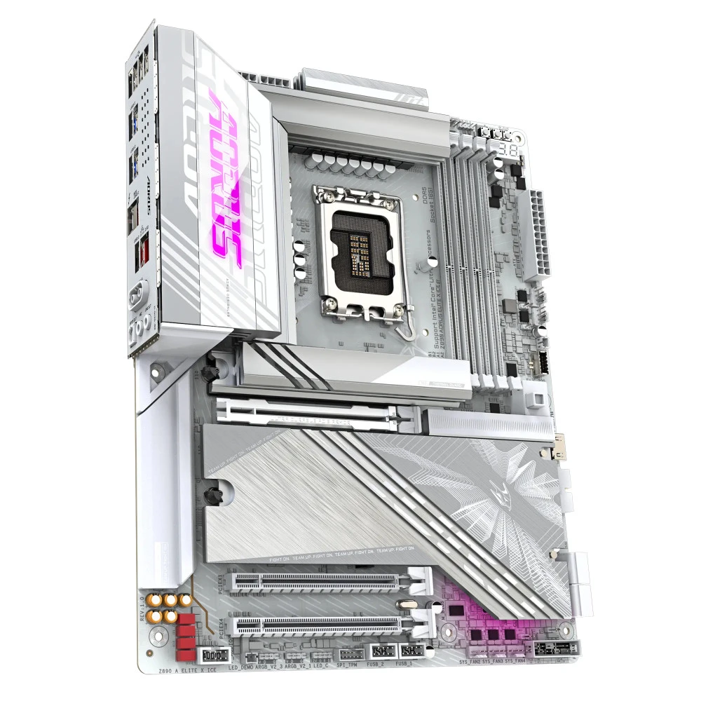 Материнская плата Gigabyte Z890 A ELITE X ICE Z890 A ELITE X ICE 1.1 ATX, LGA 1851
