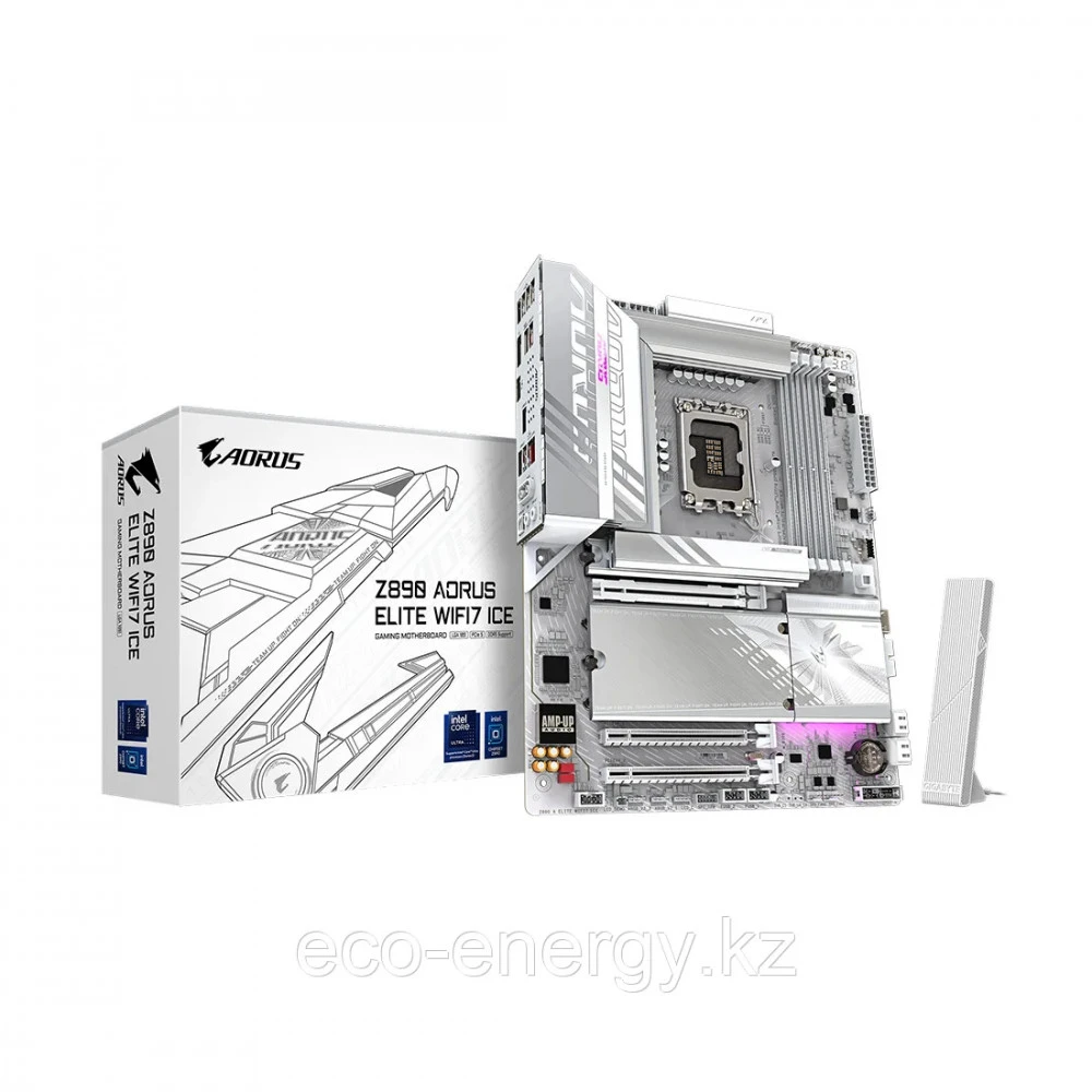 Материнская плата Gigabyte Z890M A ELITE WIFI7 ICE Z890M A ELITE WF7 ICE Micro-ATX, LGA 1851