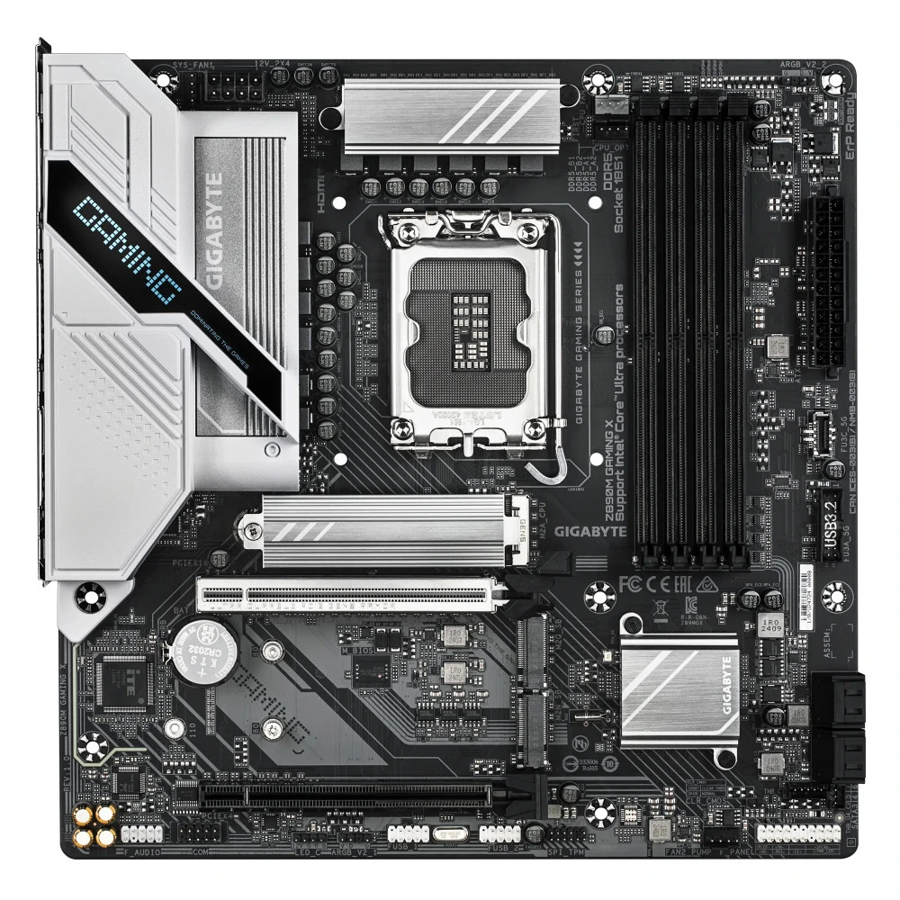 Материнская плата Gigabyte Z890M GAMING X ATX, LGA 1851
