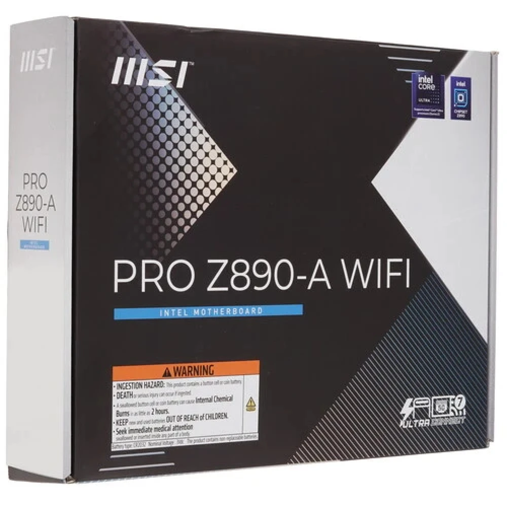 Материнская плата MSI PRO Z890-A WIFI ATX, LGA 1851