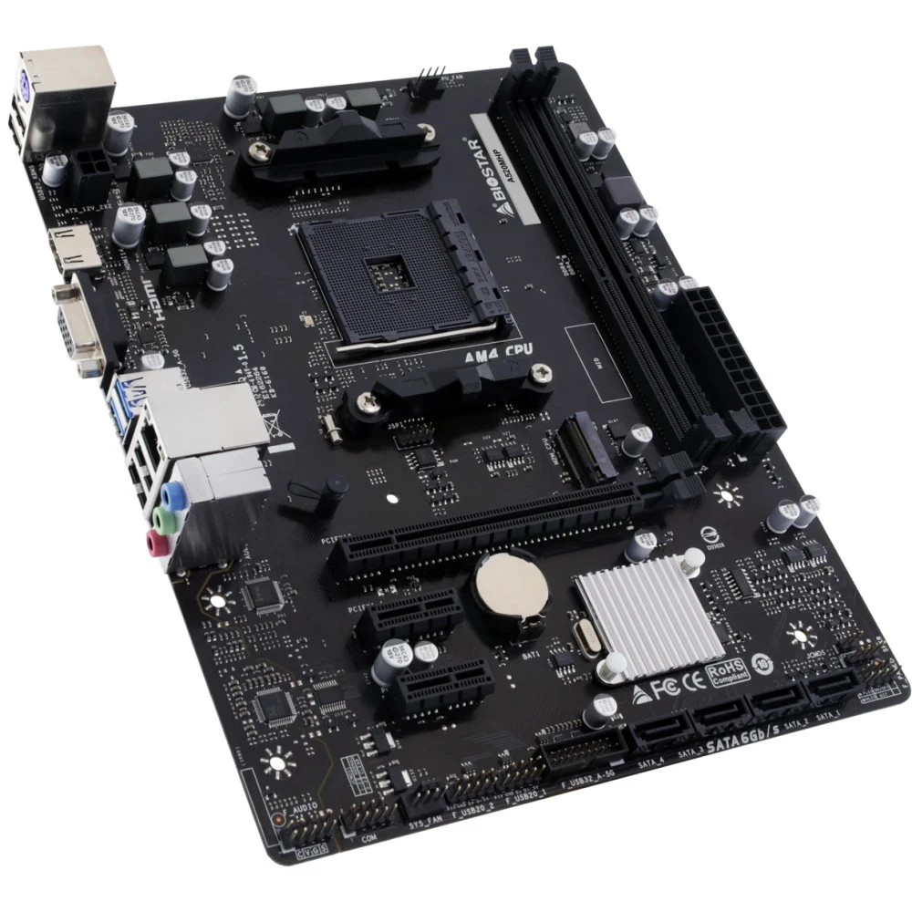 Материнская плата BIOSTAR A520MHP Micro-ATX, AMD AM4