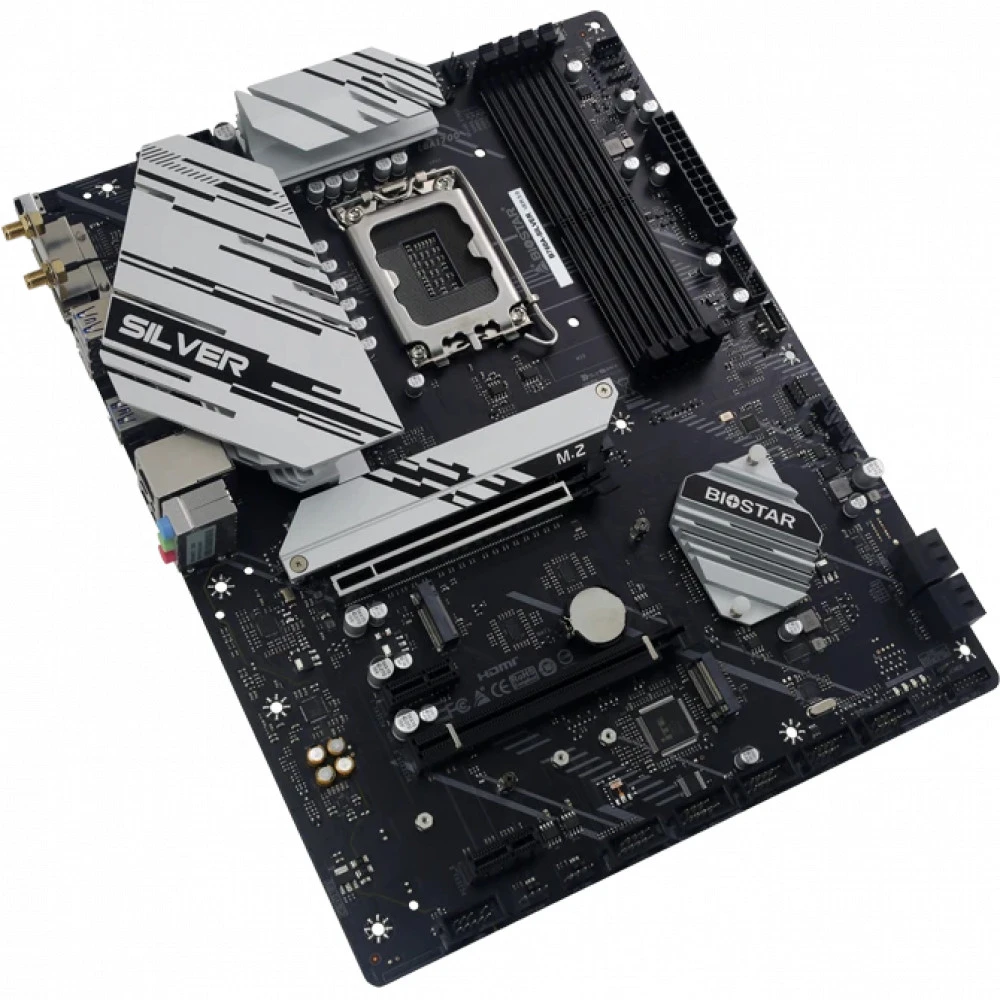 Материнская плата BIOSTAR B760A-SILVER ATX, LGA 1700