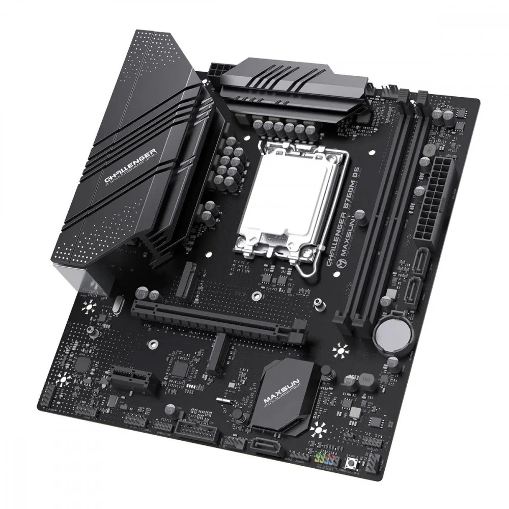 Материнская плата Maxsun Challenger B760M D5 WIFI 6940709660386 Micro-ATX, LGA 1700