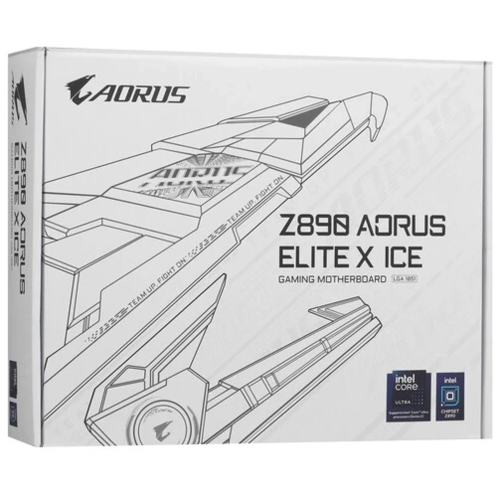 Материнская плата Gigabyte Z890 AORUS ELITE X ICE ATX, LGA 1851