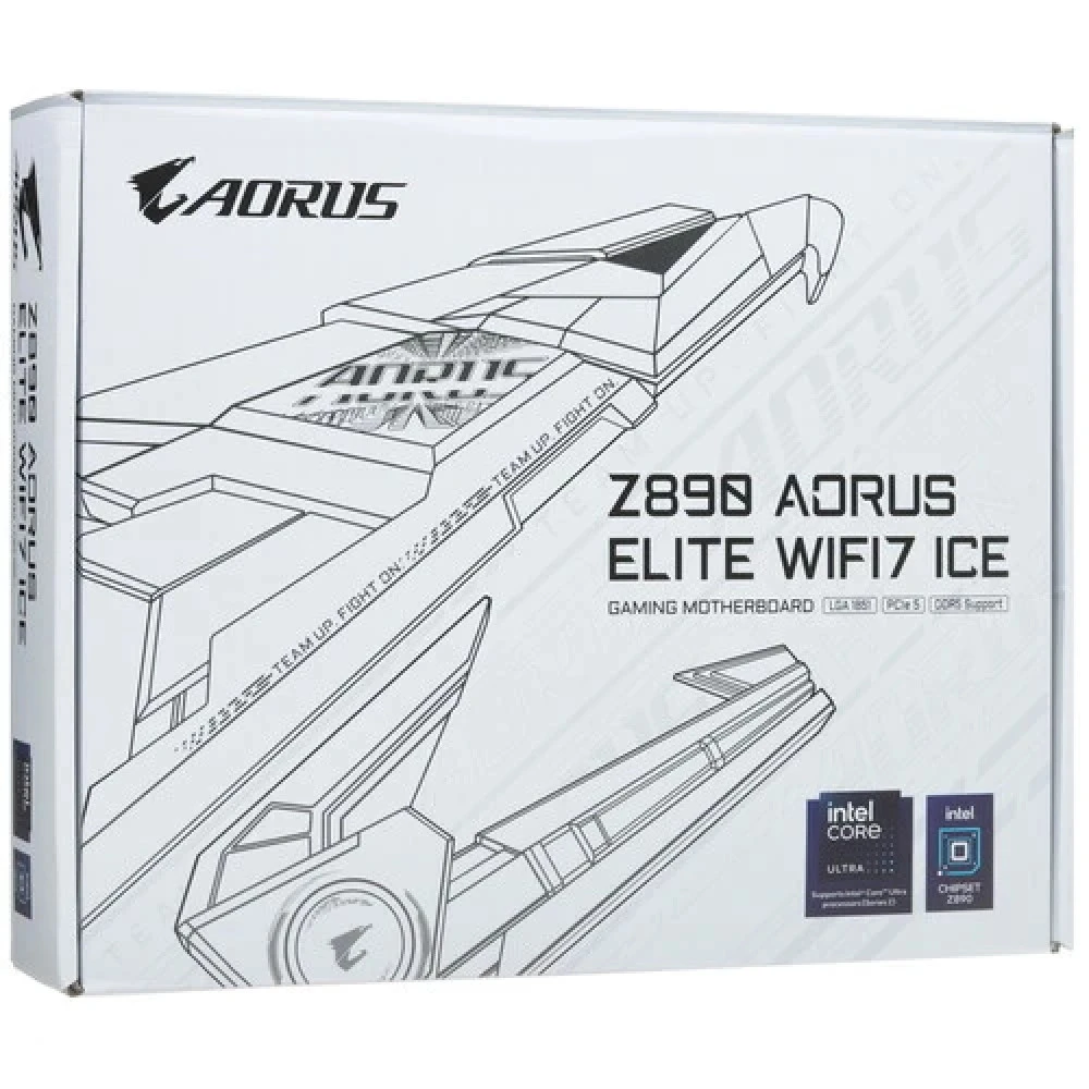 Материнская плата Gigabyte Z890 AORUS ELITE WIFI7 ICE ATX, LGA 1851