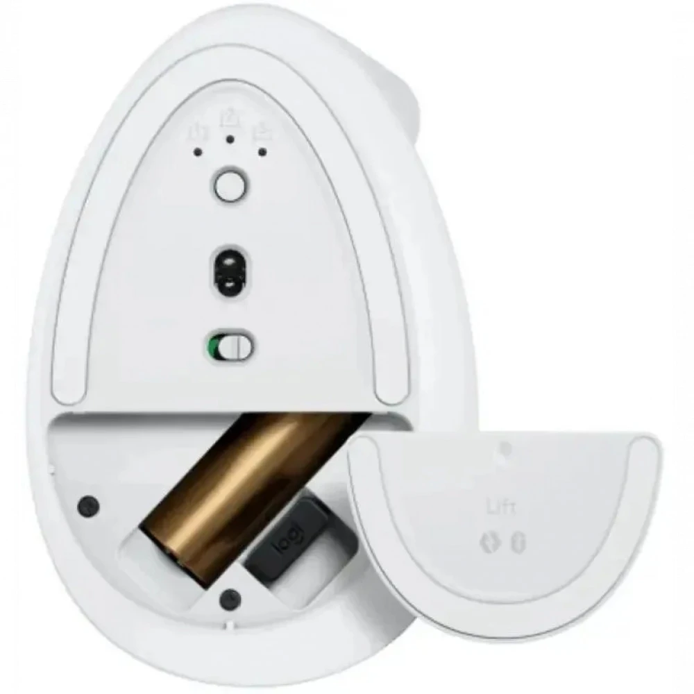 Мышь Logitech Lift Vertical Ergonomic WHITE/PALE GREY 910-006480