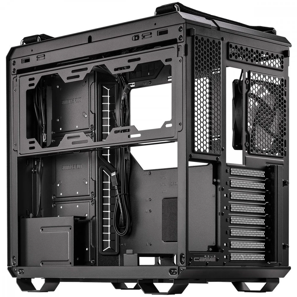 Корпус Asus TUF GAMING GT502 PLUS TG ARGB BLACK / GT502 PLUS/BLK/TG 90DC0090-B19010 Mid-Tower