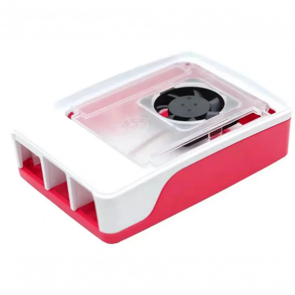 Корпус ACD Пластиковый корпус для Raspberry Pi 5 c активным вентилятором RA795