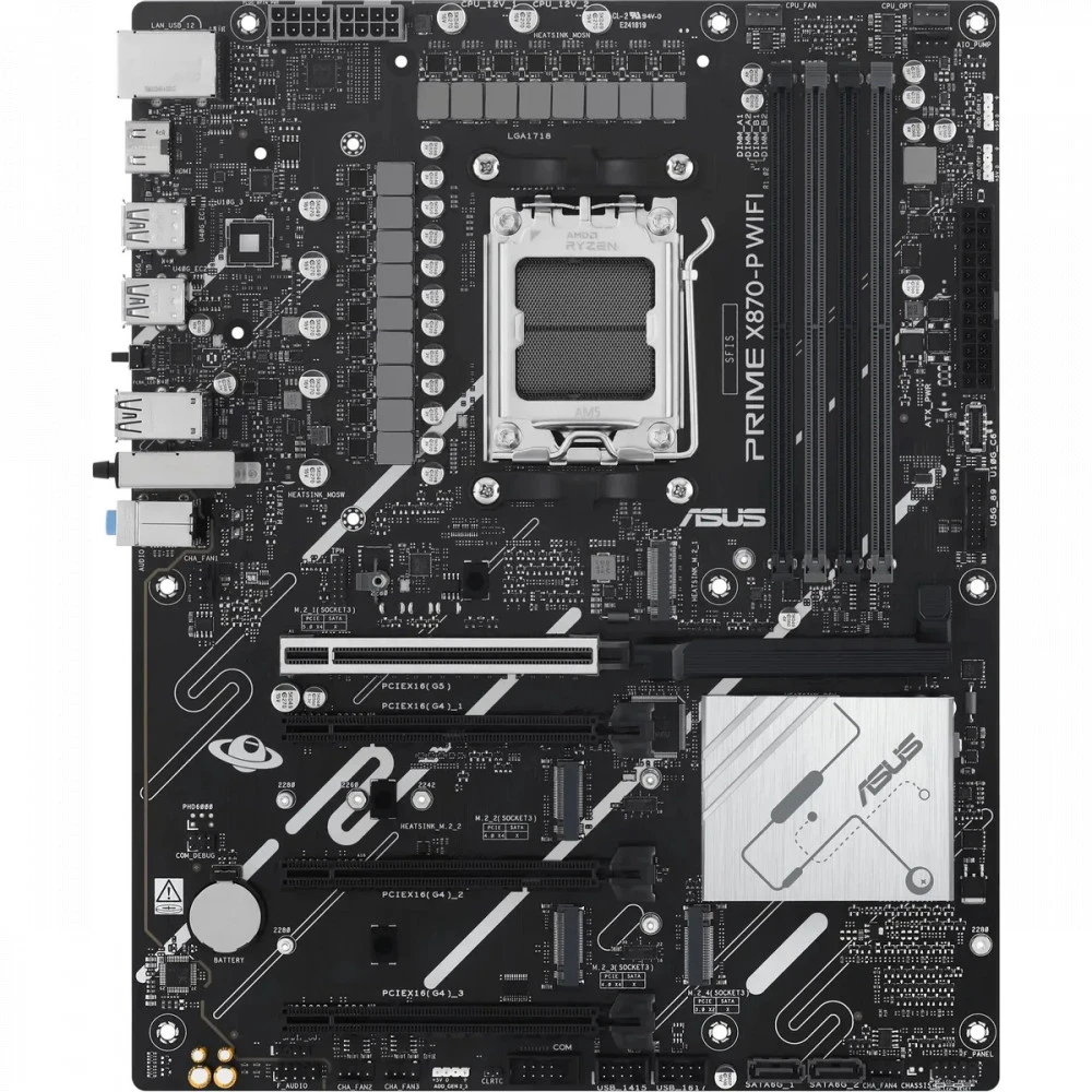Материнская плата Asus PRIME X870-P WIFI ATX, AMD AM5