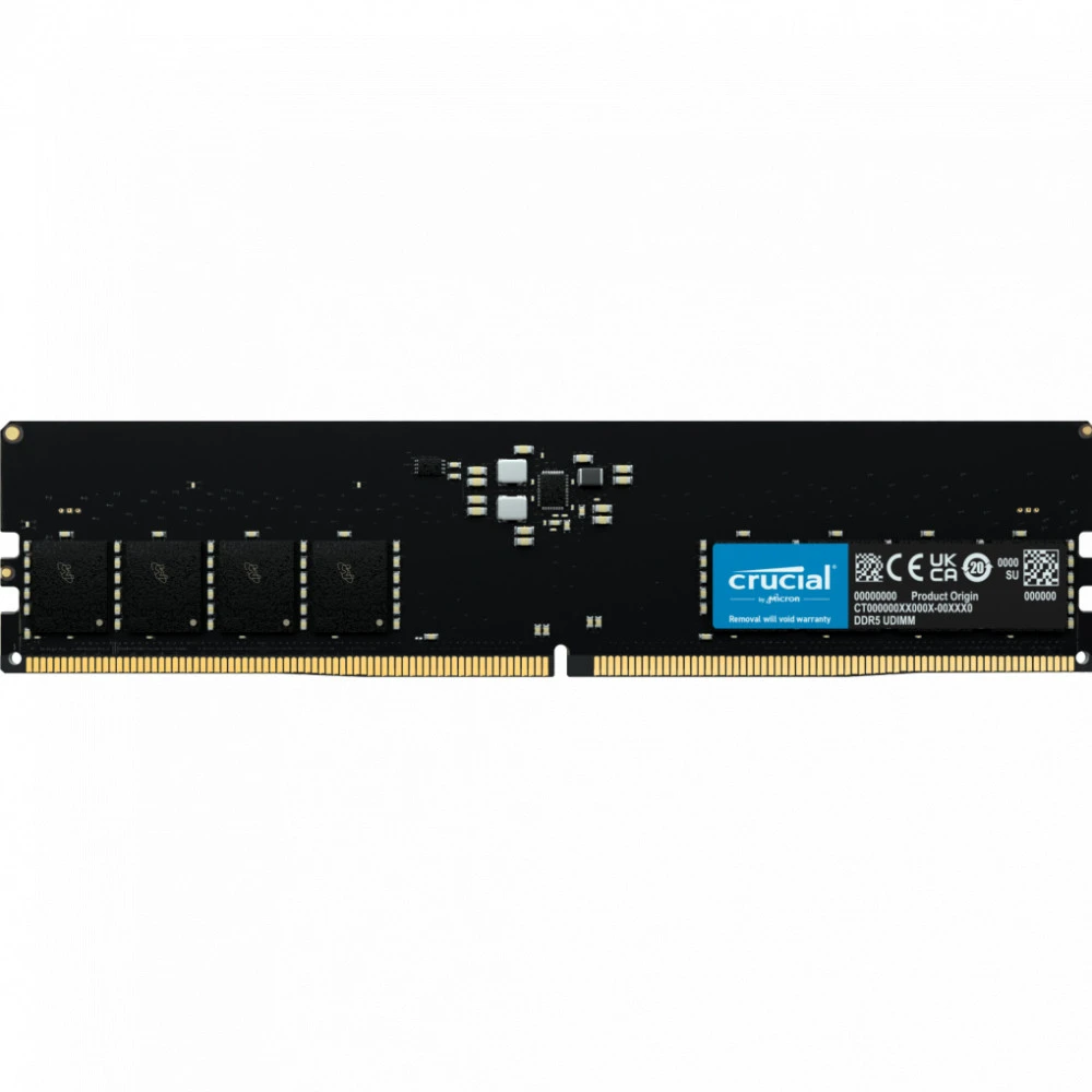 ОЗУ Crucial CT16G56C46U5 DIMM, DDR5, 16 Гб, 5600 МГц