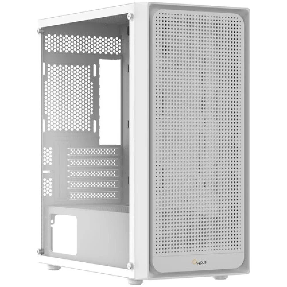 Корпус Ocypus Gamma C50 White Gamma-C50-WHG000XX-GL Mini-Tower