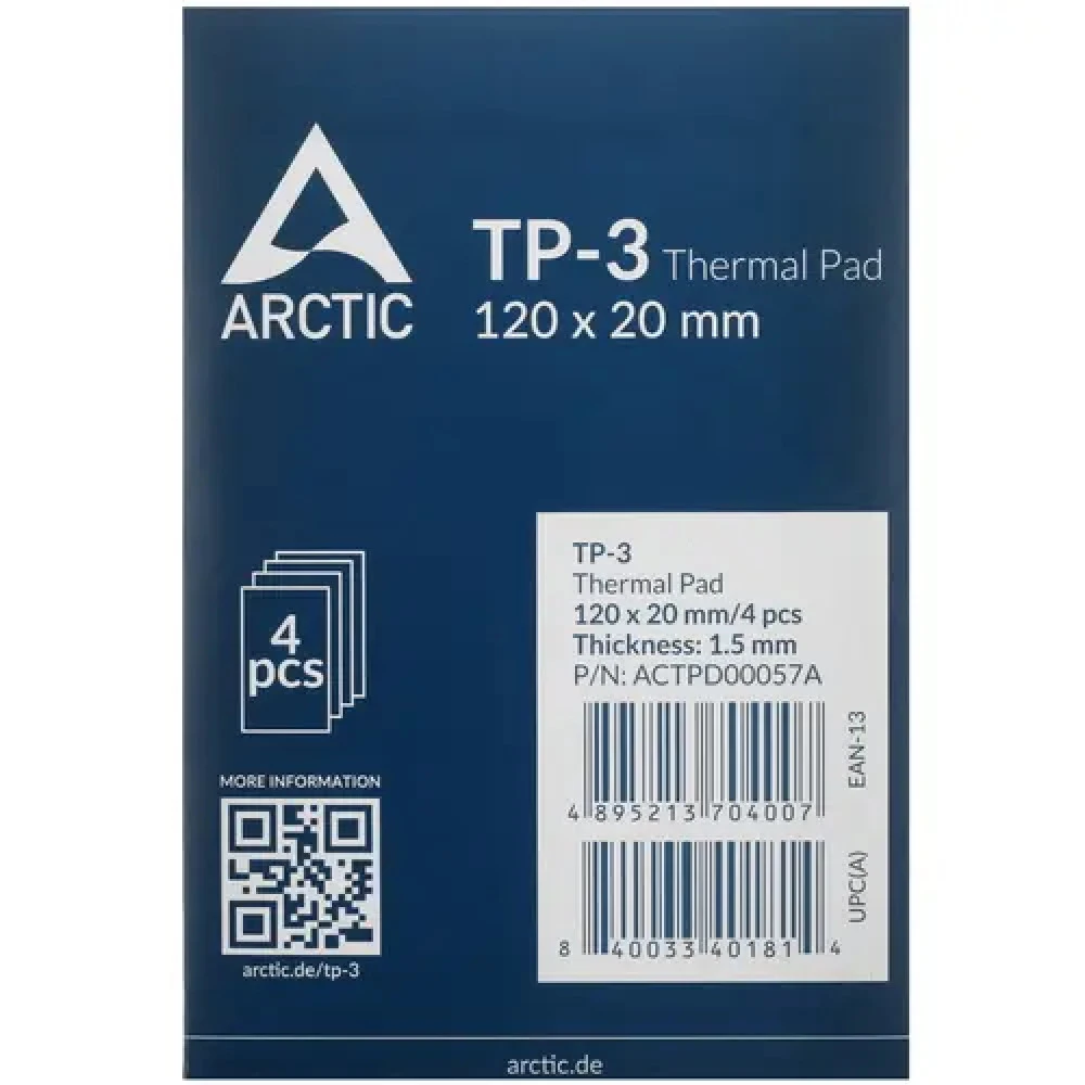 Система охлаждения ARCTIC Thermal Pad TP-3 ACTPD00057A Термопрокладка