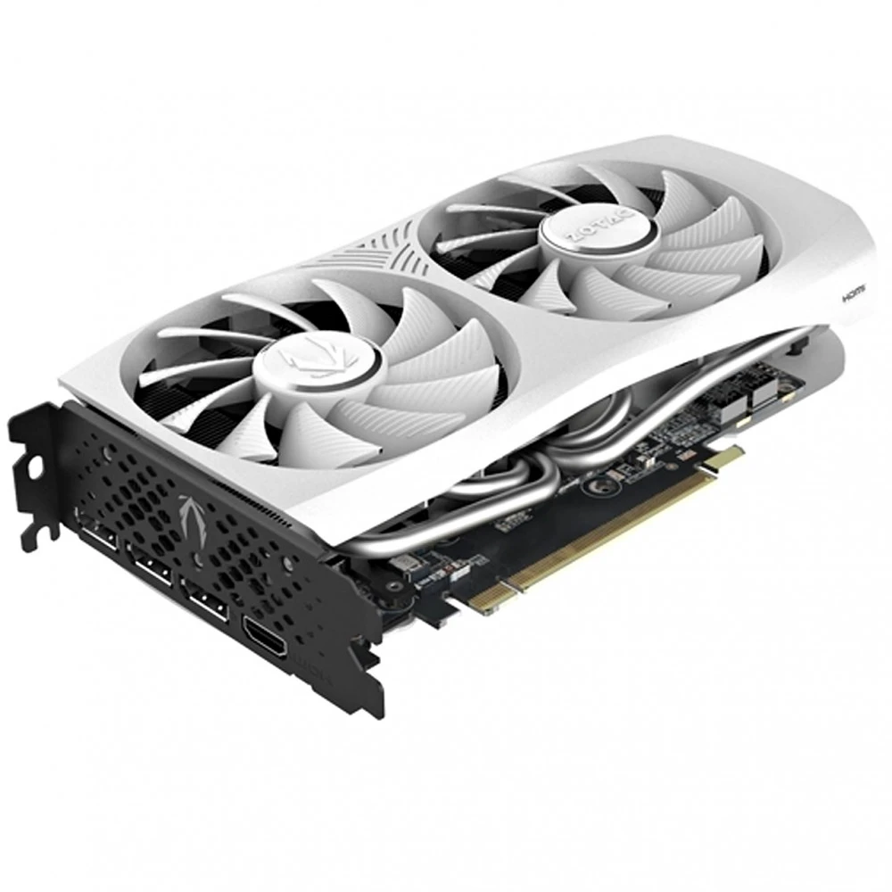 Видеокарта Zotac GAMING RTX 4070 TWIN EDGE OC WHITE ZT-D40740Q-10M 12 ГБ