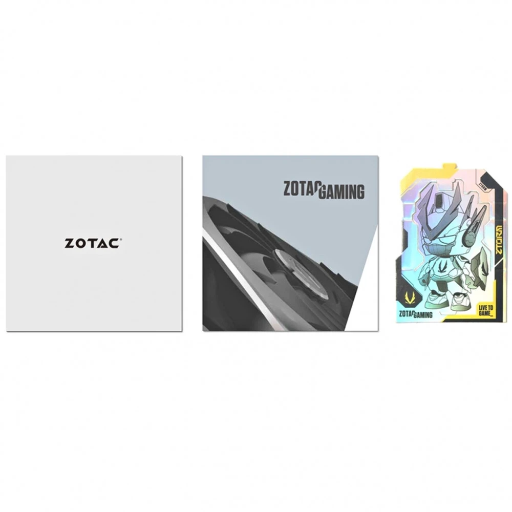Видеокарта Zotac GAMING RTX 4070 TWIN EDGE OC WHITE ZT-D40740Q-10M 12 ГБ