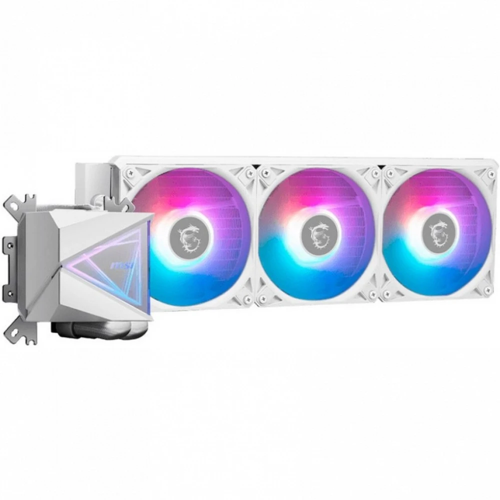 Система охлаждения MSI MAG CORELIQUID I360 WHITE 3x ARGB Gen2 306-7ZW8A21-C24 Для процессора