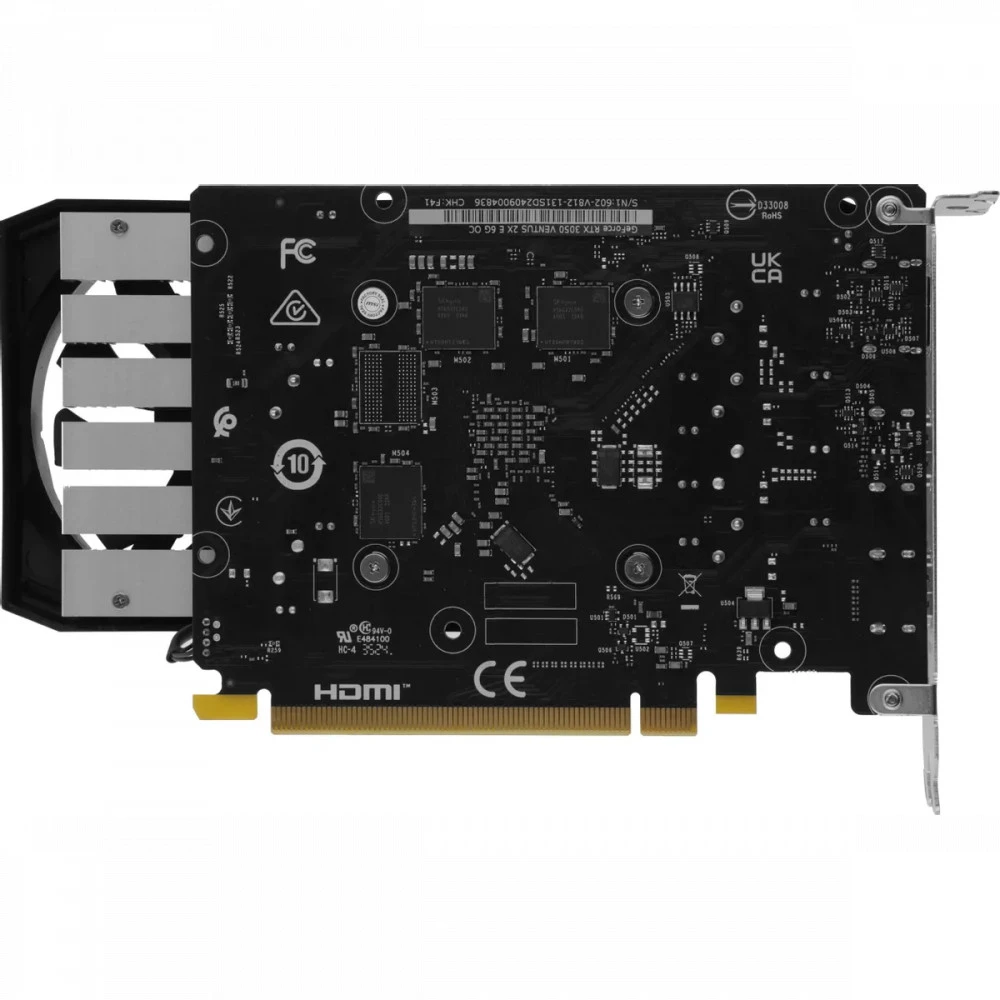 Видеокарта MSI RTX 3050 VENTUS 2X E 6G 6 ГБ