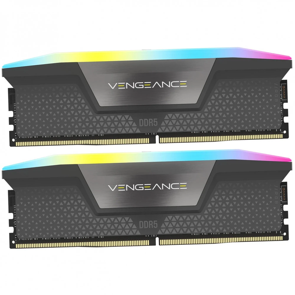 ОЗУ Corsair Vengeance RGB CMH32GX5M2E6000Z36 DIMM, DDR5, 32 Гб (2 х 16 Гб), 6000 МГц