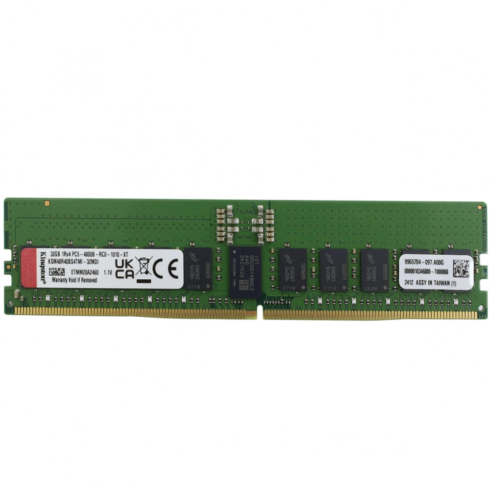 ОЗУ Kingston KSM48R40BS4TMI-32MDI DIMM, DDR5, 32 Гб, 4800 МГц