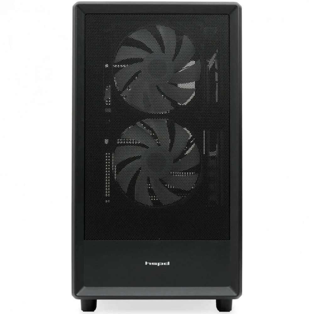 Корпус HSPD M310-TGBK-ARGB Mini-Tower