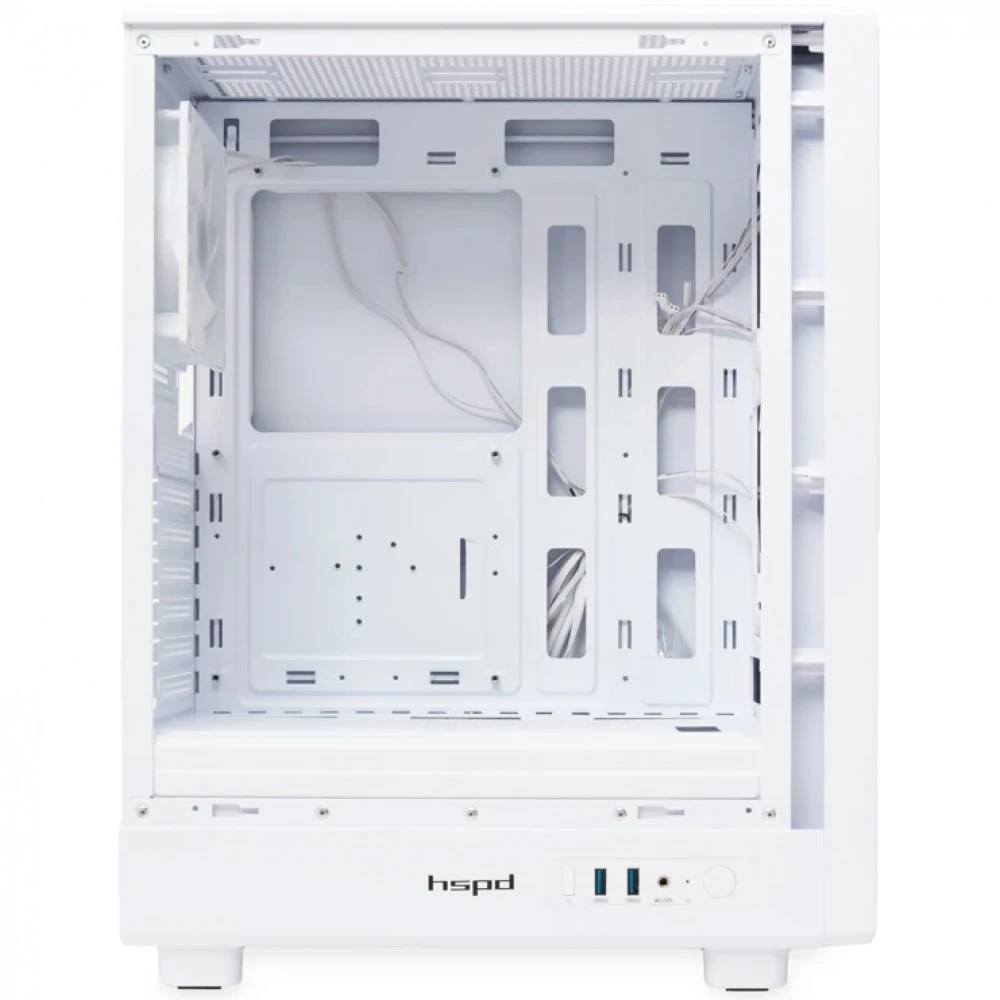 Корпус HSPD M510-TGWH-ARGB Mid-Tower