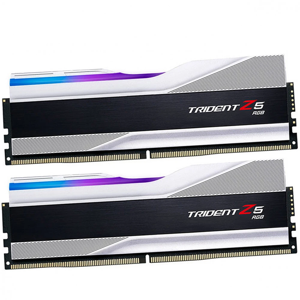 ОЗУ G.Skill Trident Z5 RGB F5-6400J3239G32GX2-TZ5RS DIMM, DDR5, 64 Гб (2 х 32 Гб), 6400 МГц