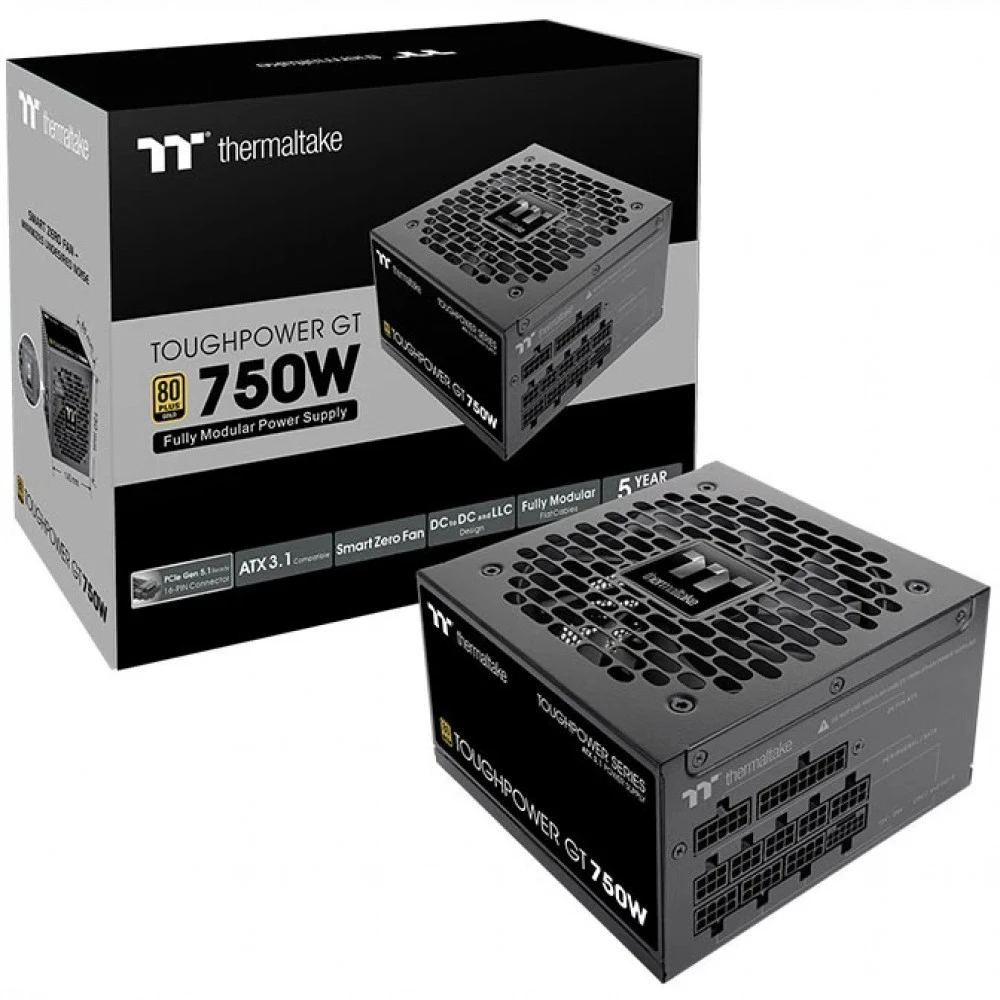 Блок питания Thermaltake Toughpower GT 750W Black PS-TPT-0750FNFAGE-3 750 Вт