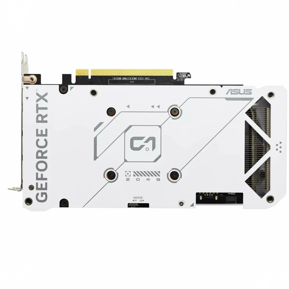 Видеокарта Asus Dual GeForce RTX 4070 EVO White OC DUAL-RTX4070-O12G-EVO-WHITE 12 ГБ