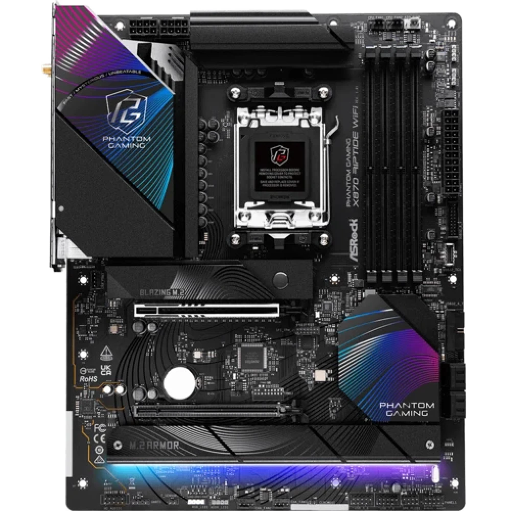 Материнская плата ASRock X870 RIPTIDE WIFI ATX, AMD AM5