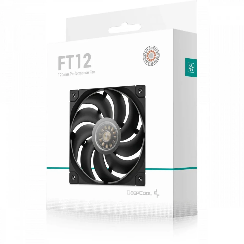 Система охлаждения Deepcool FT12 120х120x25 черный R-FT12-BKWPN1-G Для системного блока