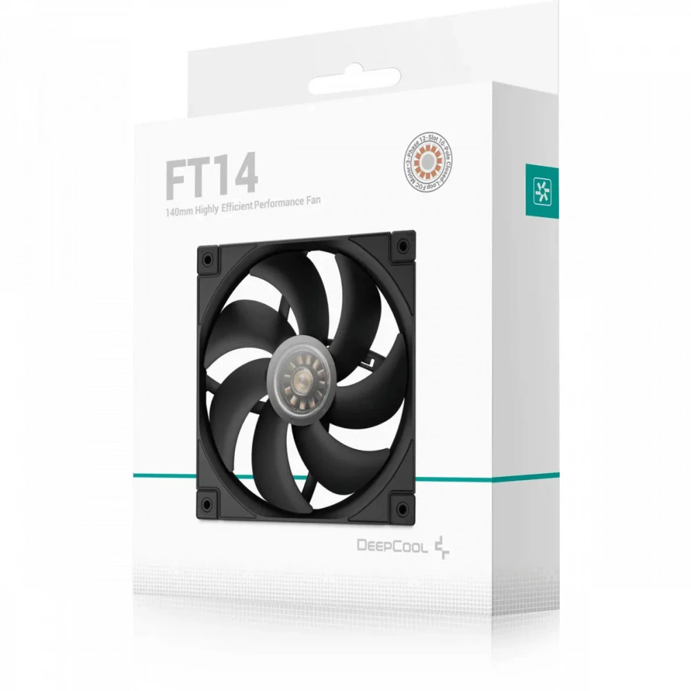 Система охлаждения Deepcool FT14 140х140x25 черный R-FT14-BKWPN1-G Для системного блока