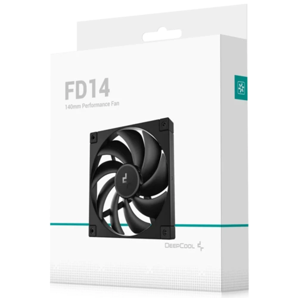 Система охлаждения Deepcool FD14 140х140x25 черный R-FD14-BKNPN1-G Для системного блока