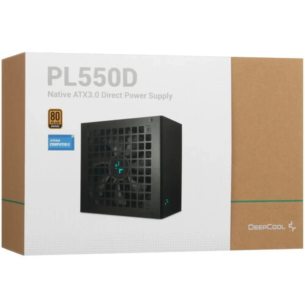 Блок питания Deepcool PL550D R-PL550D-FC0B-WDEU-V2 550 Вт