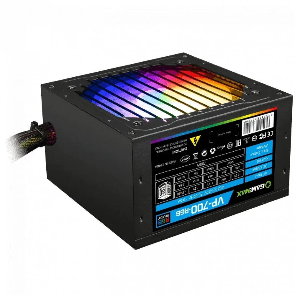 Блок питания GameMax VP-700-RGB v4 700 Вт