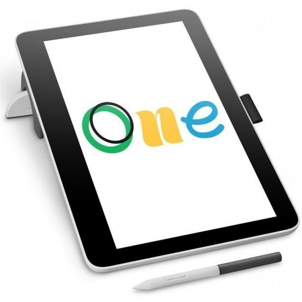 Графический планшет Wacom One 13 Touch pen display DTH134W0B 4096, Цветной дисплей