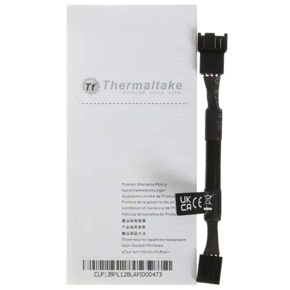 Система охлаждения Thermaltake TOUGHFAN 12 Pro 120х120x25 черный CL-F139-PL12BL-A Для системного блока