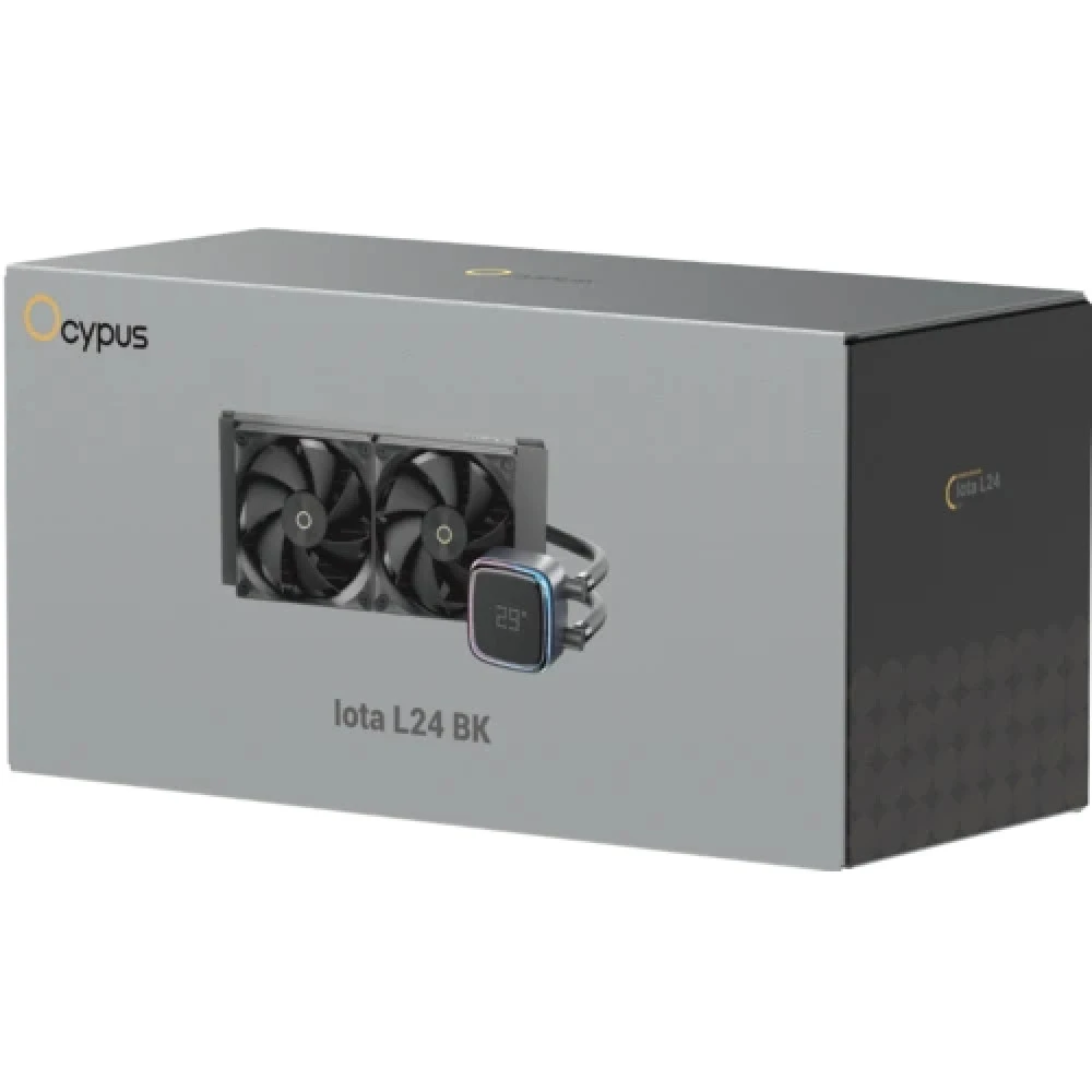 Система охлаждения Ocypus Iota L24 BK ARGB Black Iota-L24-BK2ANWNN00X-GL Для процессора