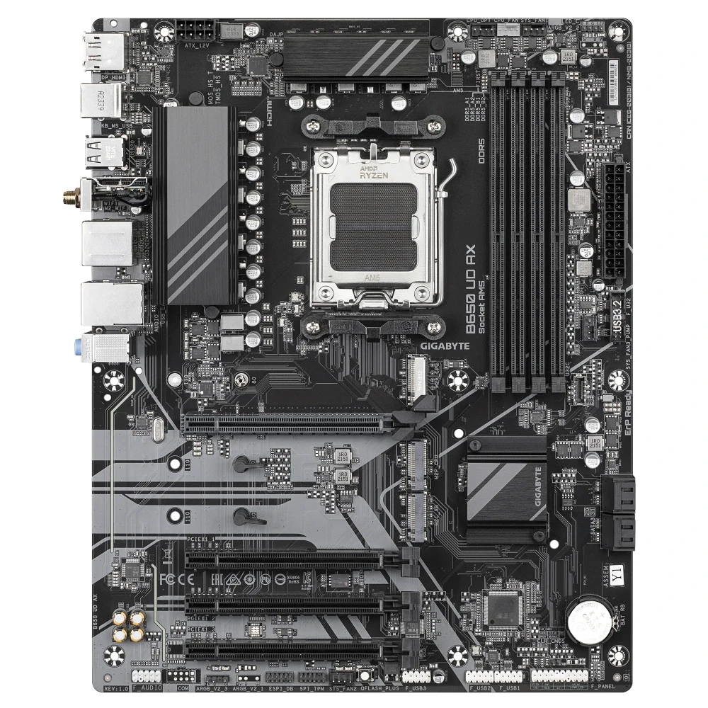 Материнская плата Gigabyte B650 UD AX ATX, AMD AM5