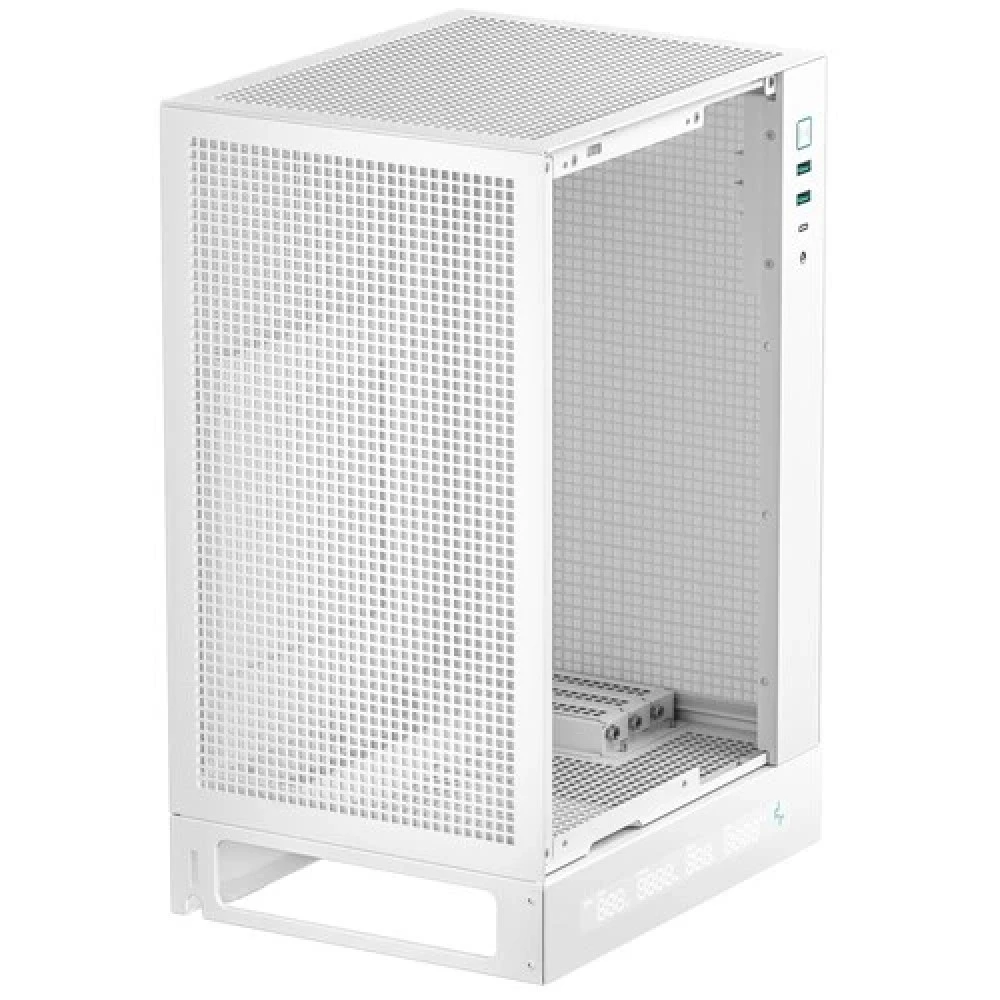 Корпус Deepcool CH170 Digital Белый R-CH170-WHNPI0D-G-1 Mini-Tower