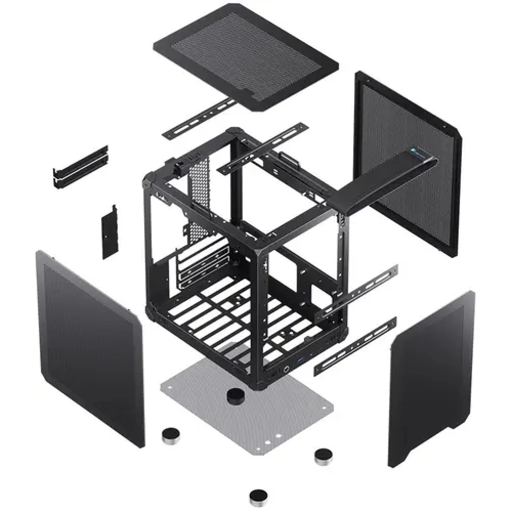 Корпус Jonsbo C6Handle Black C6 Handle Black Mini-Tower